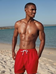 Bright Red Essential Swim Shorts - Image 3 of 10
