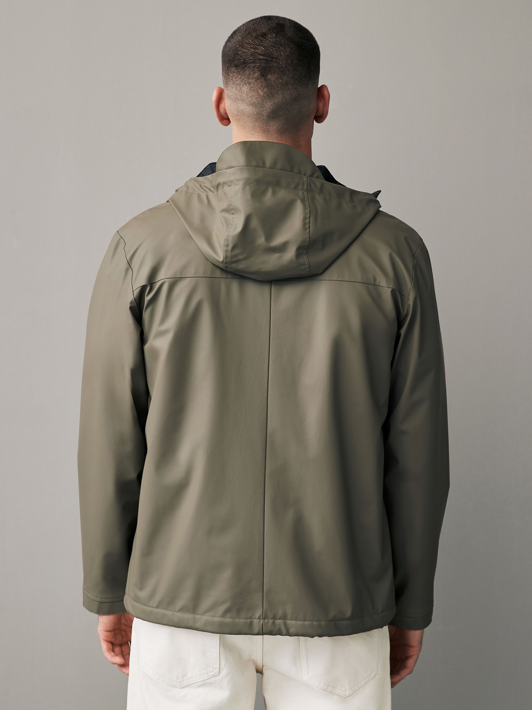 Rubberised waterproof jacket on sale