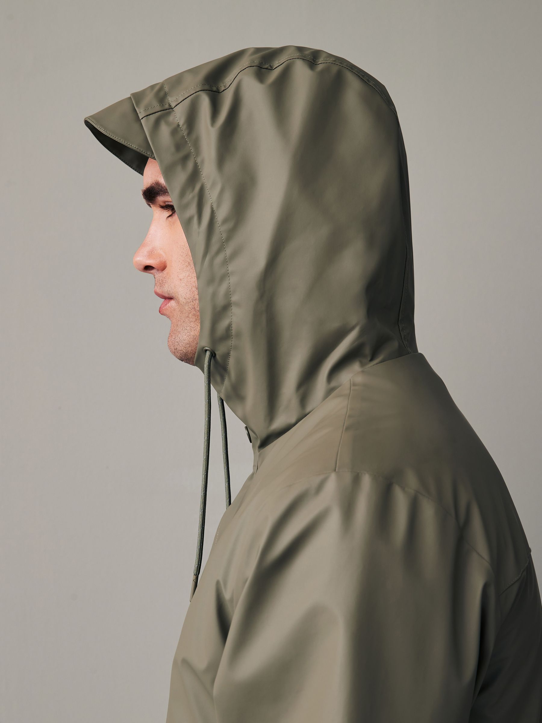 noco　louren spring over work coat Buy Neutral Regular Length Rubberised Waterproof Hooded
