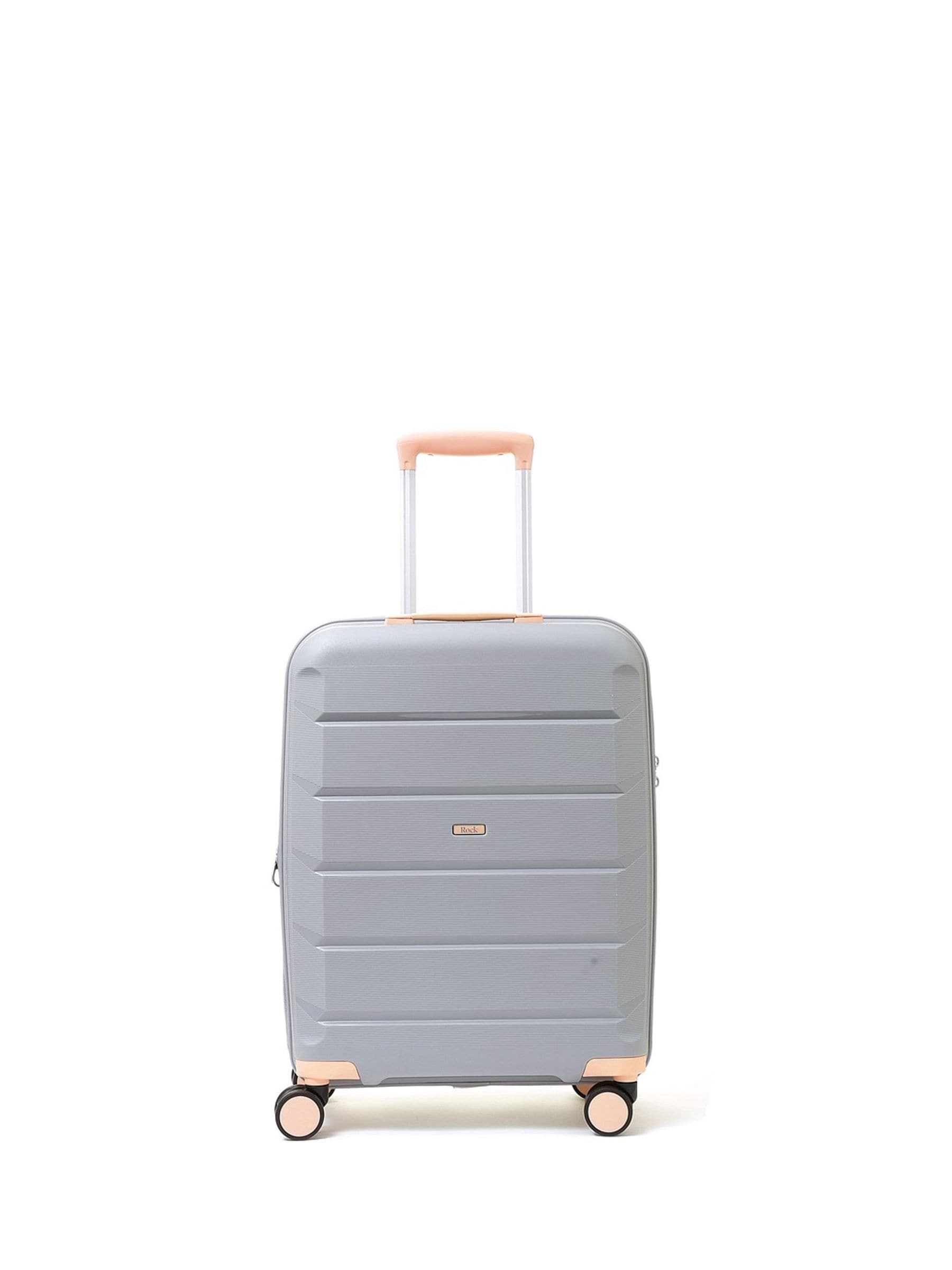 Rock Grey Tulum 8 Wheel Small Cabin Suitcase - Image 5