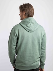 Weird Fish Green Perranporth  Embossed Grindle Hoodie - Image 2 of 7