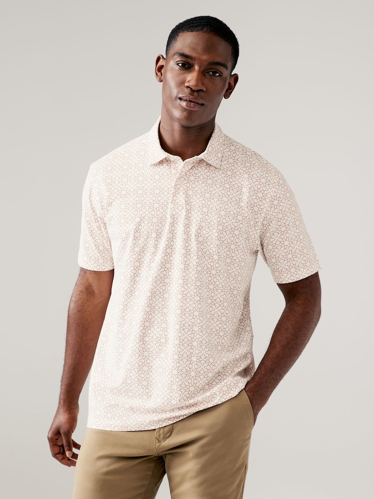 Leuchtend/Geomuster - Reguläre Passform - Kurzärmlige Jersey-Poloshirts, 3er-Pack - Bild 2 von 12 Leuchtend/Geomuster - Reguläre Passform - Kurzärmlige Jersey-Poloshirts, 3er-Pack - Bild 2 von 12
