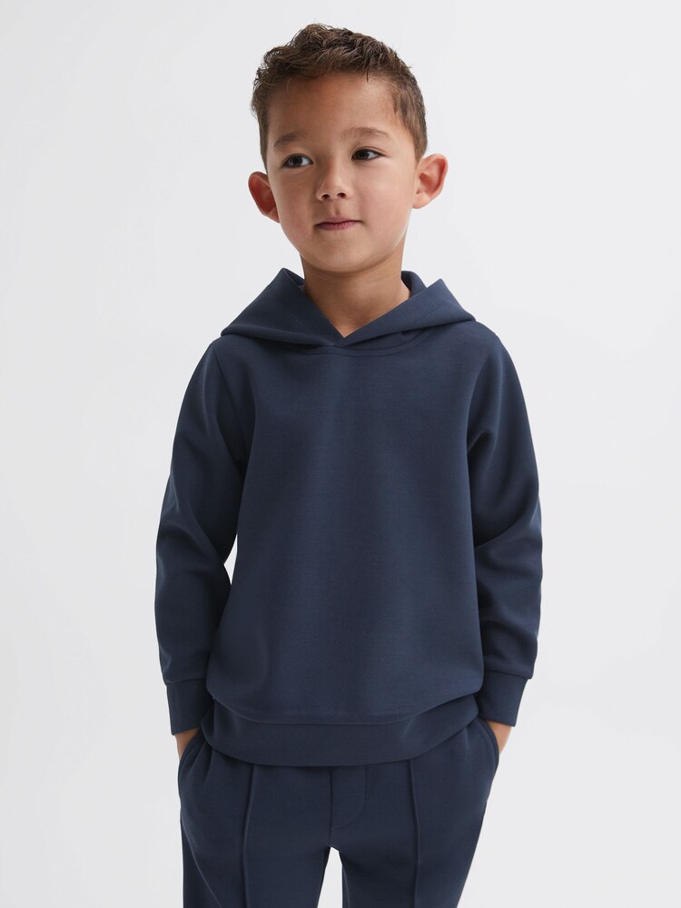 Reiss Fabien Hoodie aus Interlock-Jersey - Bild 1 von 5