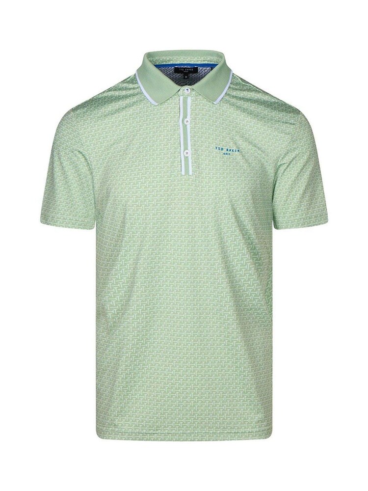 Ted Baker Green Men's Parre Golf Polo Shirt - Image 1 of 4