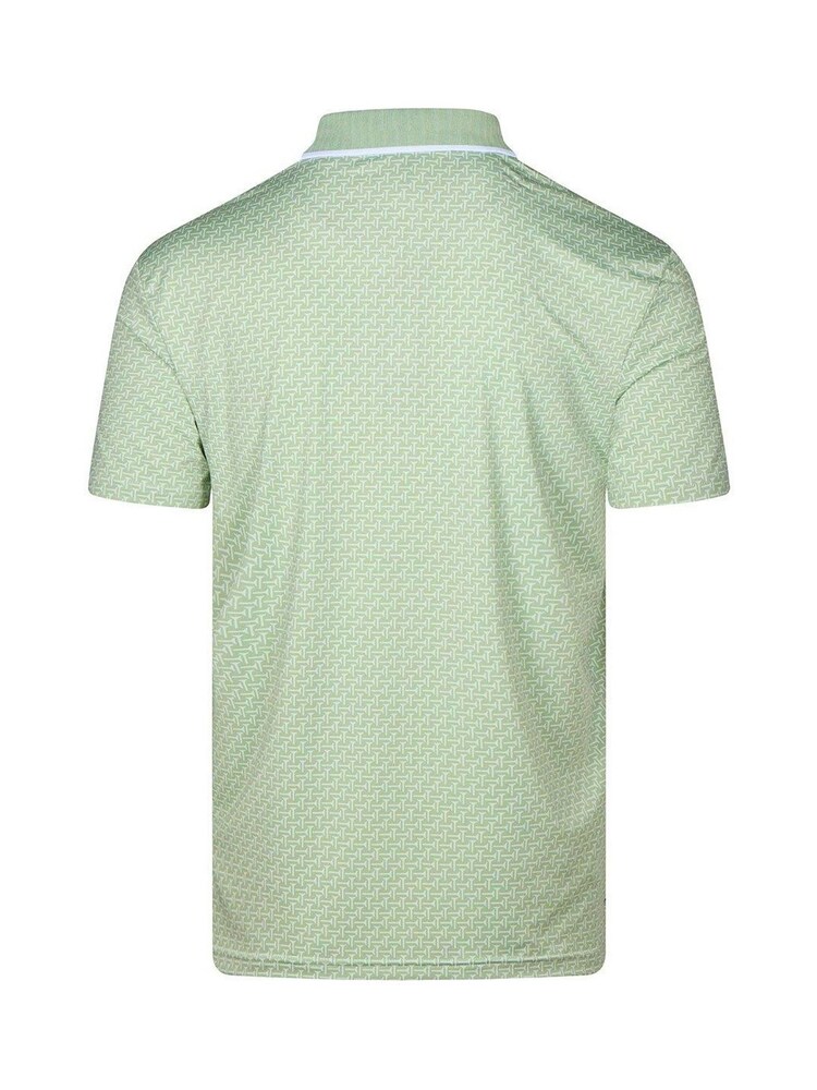 Ted Baker Green Men's Parre Golf Polo Shirt - Image 2 of 4