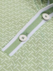 Ted Baker Green Men's Parre Golf Polo Shirt - Image 3 of 4