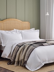 Christy Neutral Moreton Brushed Wool Blend Throw - Image 1 of 4