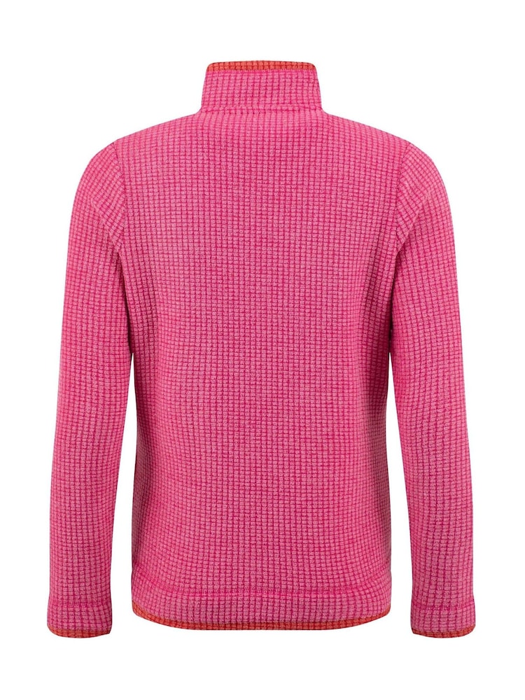 Rosa - Felpa con zip intera Ariana di Weird Fish - Immagine 7 di 7