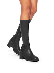 KG Kurt Geiger Tate Knee Black Boots - Image 1 of 4