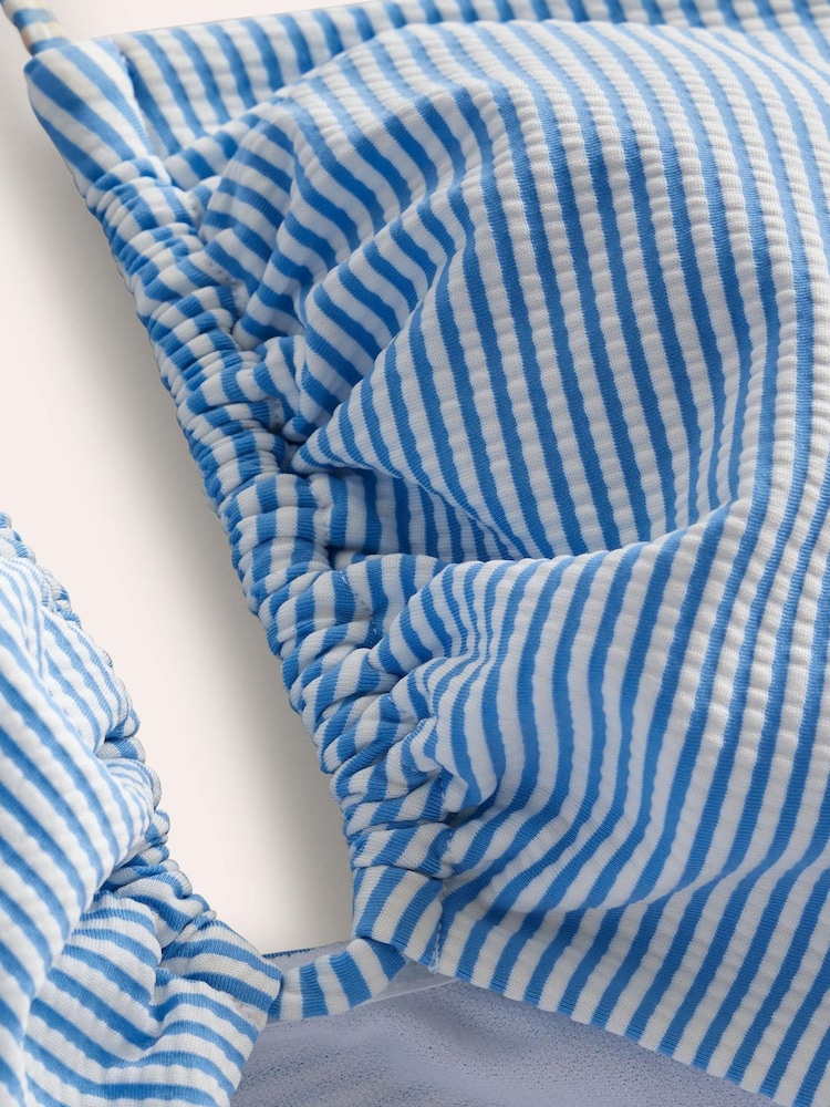 Boden Blue Cut-Out Detail String Swimsuit - Image 5 of 5