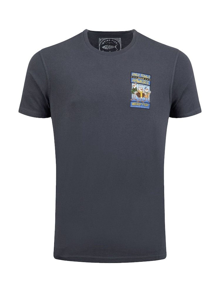Weird Fish Only Fowls and Hawkses Back Print Artist T-Shirt - 2суретінің 1 суреті