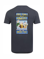 Weird Fish Only Fowls and Hawkses Back Print Artist T-Shirt - 2суретінің 2 суреті