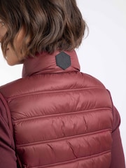 Weird Fish Red Atissa Lightweight Padded Gilet - Image 6 of 9