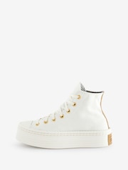 Converse Neutral Modern Lift Trainers - Image 2 of 9
