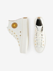 Converse Neutral Modern Lift Trainers - Image 5 of 9
