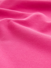 Bright Pink Regular Fit Short Sleeve Pique Polo Shirt - Image 7 of 7