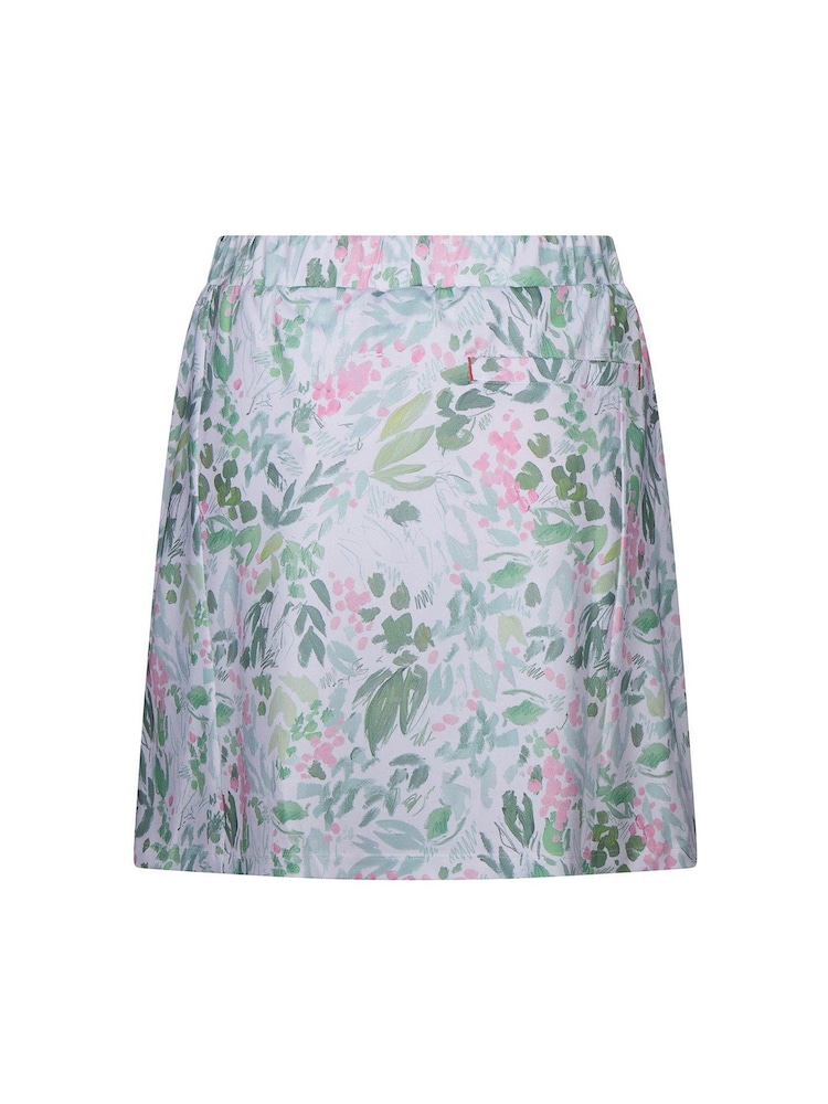 Ted Baker Sport White Margert Floral Golf Skort - Image 2 of 4 Ted Baker Sport White Margert Floral Golf Skort - Image 2 of 4