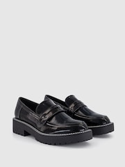 Office Black Chunky Contrast Stotch Loafer - Image 1 of 3