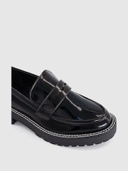 Office Black Chunky Contrast Stotch Loafer - Image 3 of 3