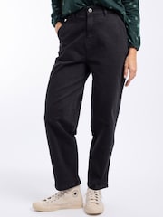 Negro - Pantalones vaqueros Weird Fish Beryl Barrel - Imagen 1 de 7