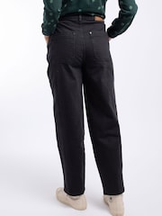 Negro - Pantalones vaqueros Weird Fish Beryl Barrel - Imagen 2 de 7