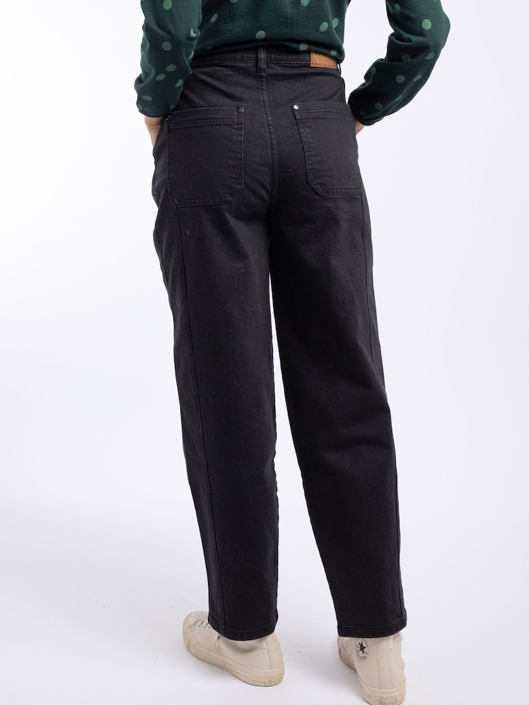 Negro - Pantalones vaqueros Weird Fish Beryl Barrel - Imagen 2 de 7