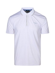 Ted Baker White Men's Parre Golf Polo Shirt - Image 1 of 4