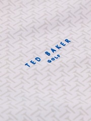 Ted Baker White Men's Parre Golf Polo Shirt - Image 3 of 4