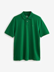 Green Tennis Regular Fit Short Sleeve Pique Polo Shirt - Image 5 of 7