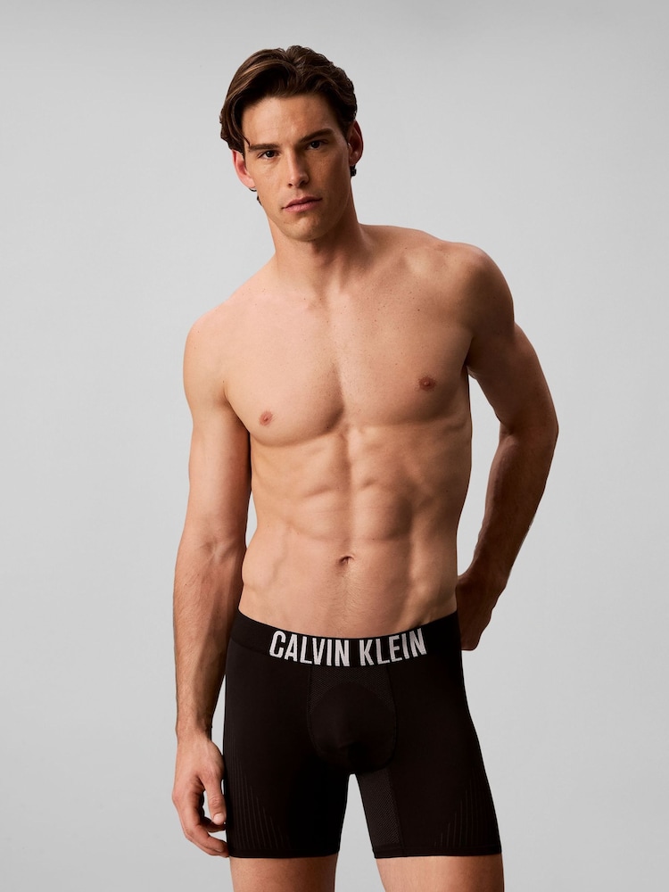 Calvin Klein Black Boxer Briefs - Intense Power Pro - Image 1 of 6 Calvin Klein Black Boxer Briefs - Intense Power Pro - Image 1 of 6