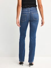 Mid Blue Wash Slim Lift And Shape Bootcut Jeans - Image 3 of 7