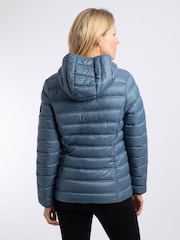Weird Fish Blue Eshka Lightweight Padded Jacket - Image 3 of 8