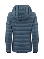 Weird Fish Blue Eshka Lightweight Padded Jacket - Image 8 of 8