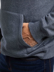 Weird Fish Blue Perranporth  Embossed Grindle Hoodie - Image 5 of 5