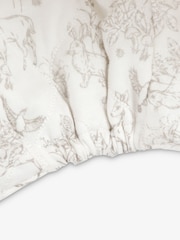 Blanco - Boina de algodón suave 100 % para bebé de The Little Tailor - Imagen 7 de 7