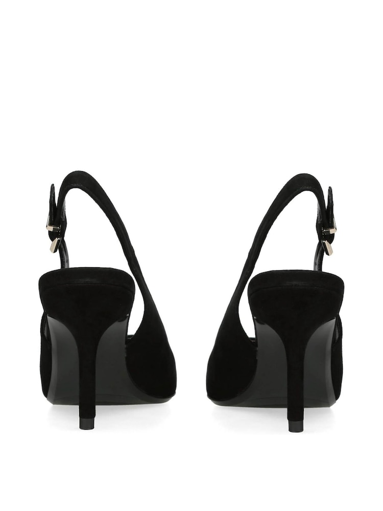 Carvela Symmetry Sling 90 Black Shoes - Image 4 of 4