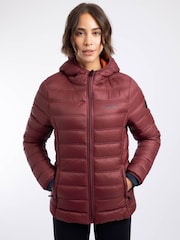 Weird Fish Red Eshka Lightweight Padded Jacket - Image 2 of 8