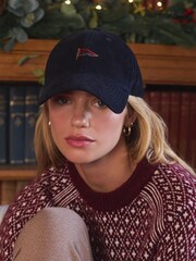 Joules Chadwick Navy Corduroy Cap - Image 1 of 10