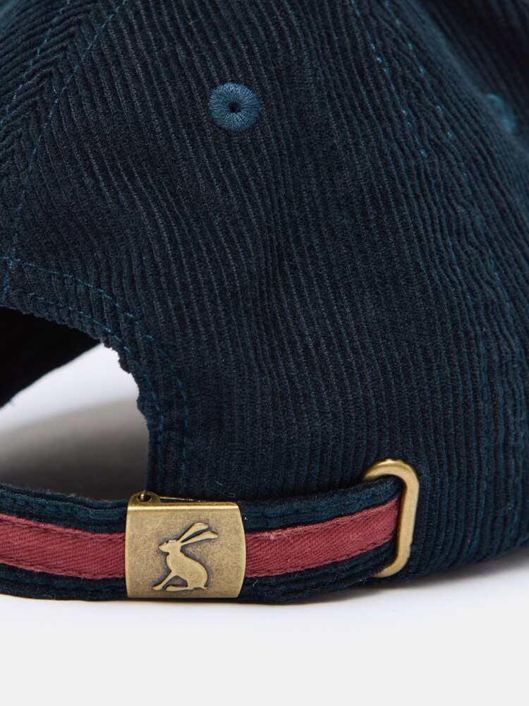 Joules Chadwick Navy Corduroy Cap - Image 10 of 10