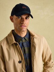 Joules Chadwick Navy Corduroy Cap - Image 4 of 10
