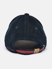 Joules Chadwick Navy Corduroy Cap - Image 8 of 10
