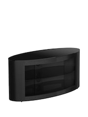 AVF Black Buckingham 1100 Oval TV Stand - Image 7 of 8