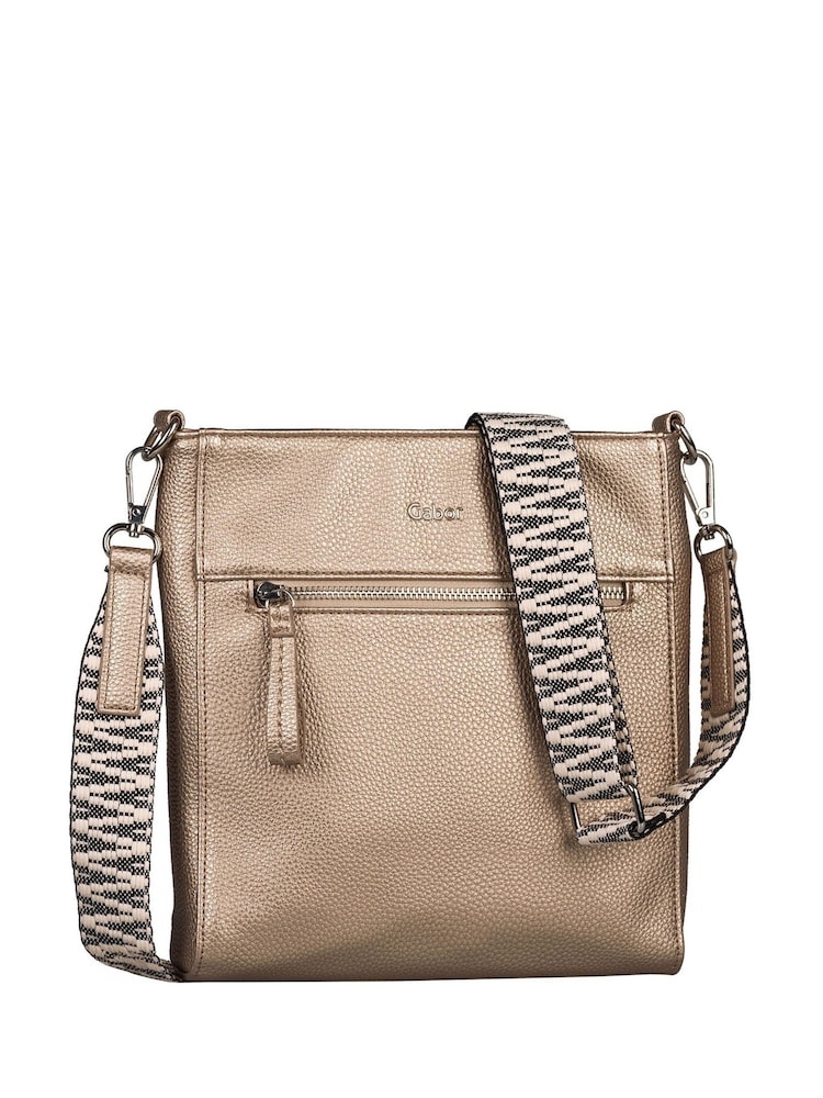 Gabor Gold Silena Cross-Body Bag - Image 1 of 3