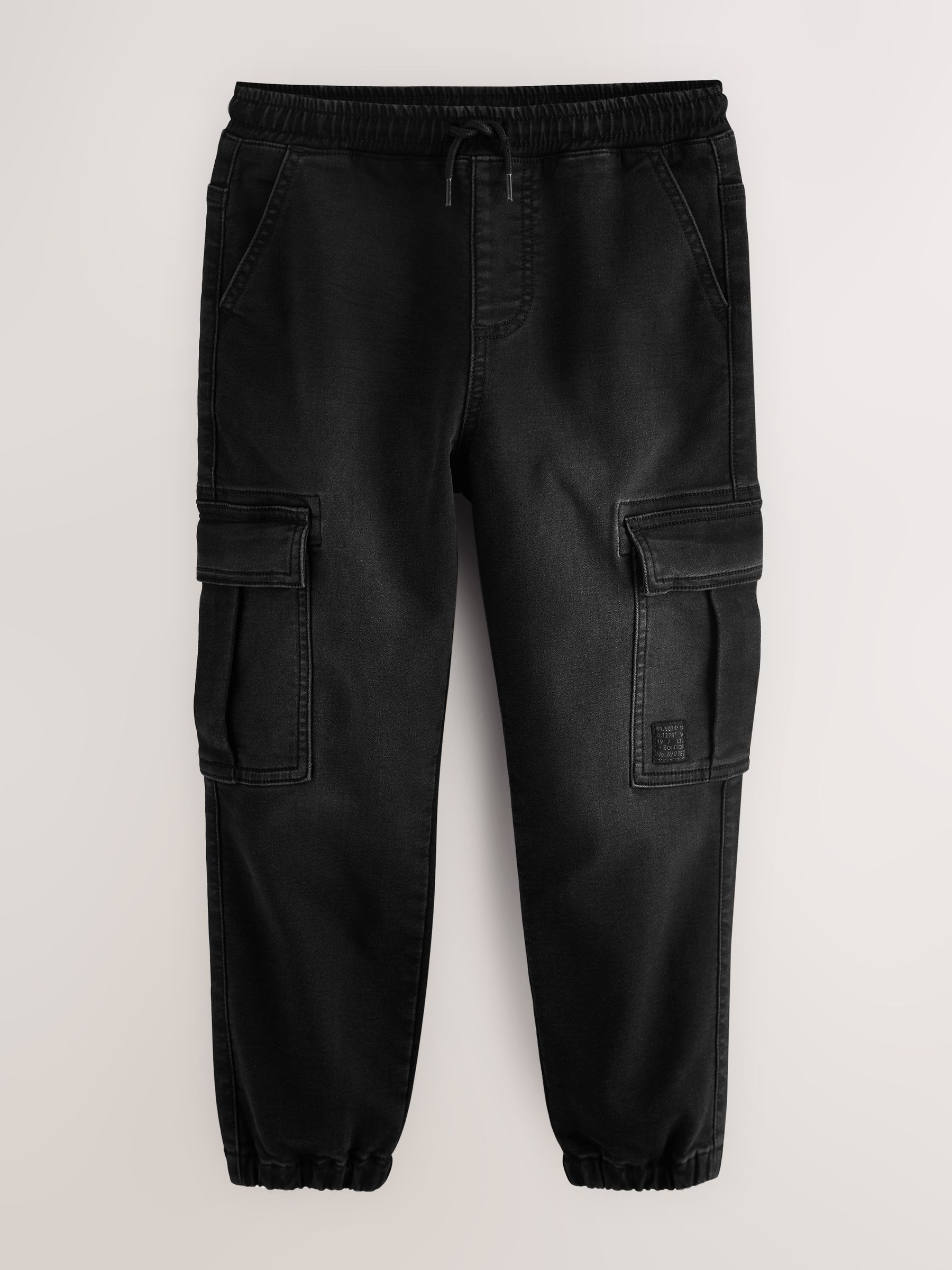 Buy Black Cargo Jeans With Elasticated Waist (3-16yrs) from Next USA
