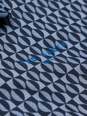 Ted Baker Sport Blue Armourr GEO Golf Polo Shirt - Image 3 of 3