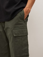 Khaki Green EDIT Parachute Cargo Trousers - Image 5 of 12