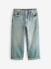 Blue Tint Wide Fit Authentic 100% Cotton Jeans (3-16yrs) - Image 5 of 8