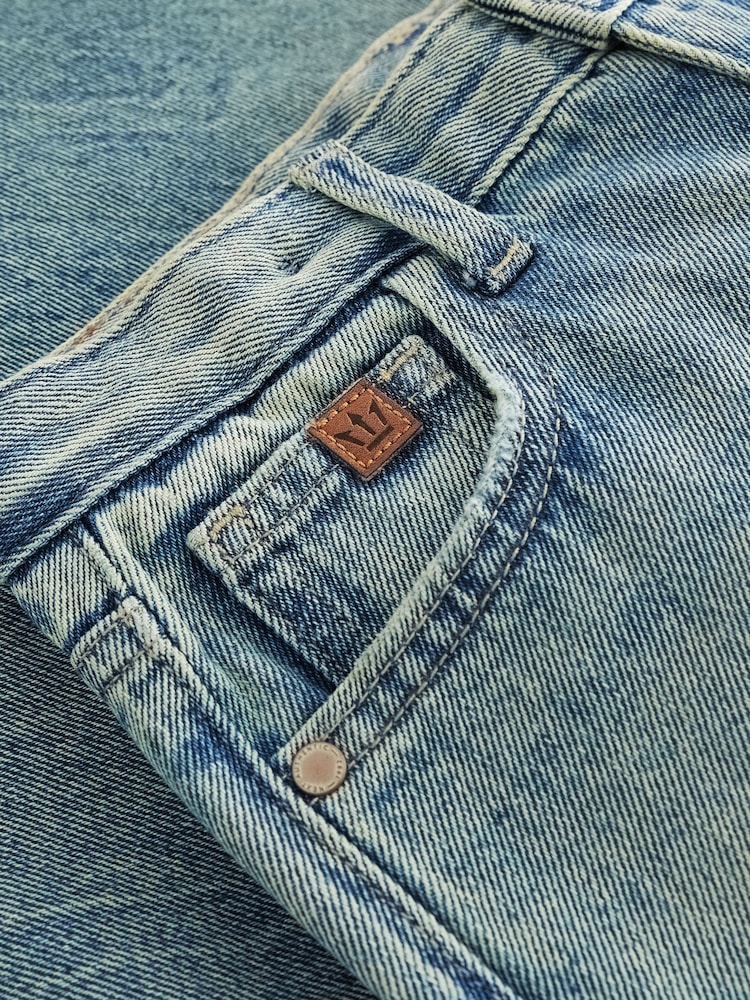 Blue Tint Wide Fit Authentic Jeans (3-16yrs) - Image 7 of 8