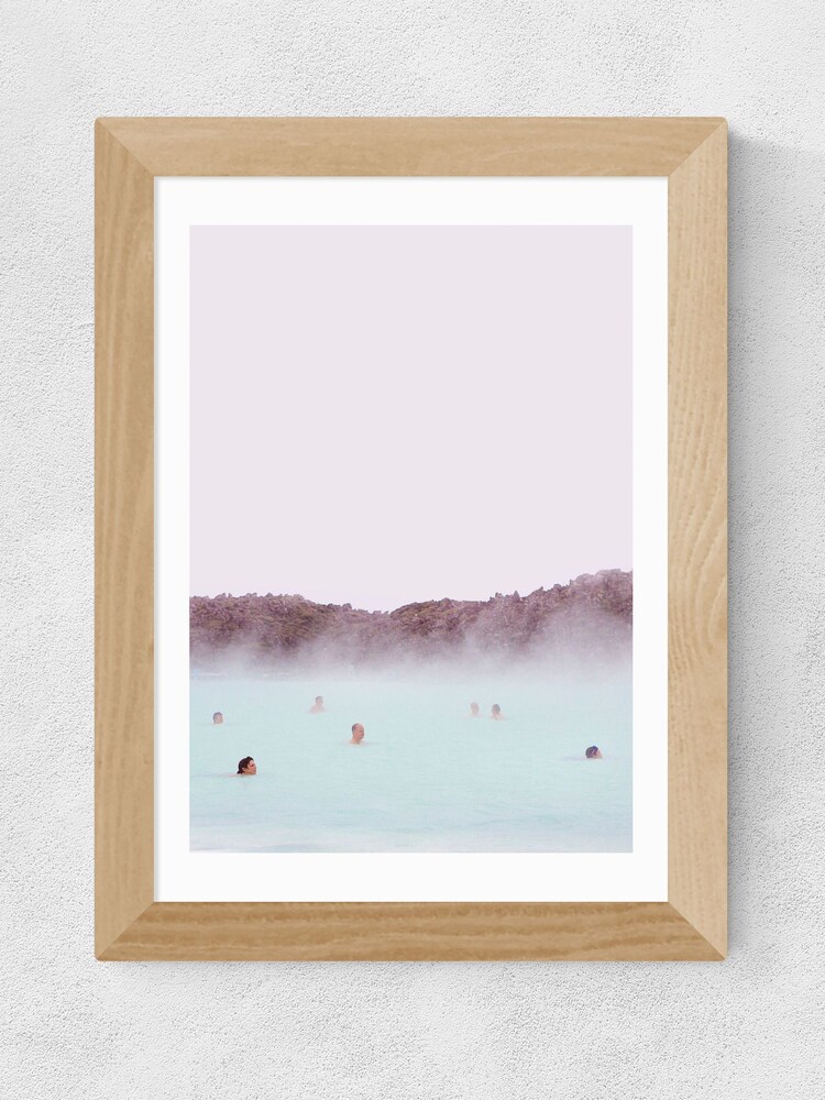 East End Prints White Spa Day Print by Oh Fine! Art - Image 1 of 2