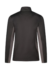 Ted Baker Sport Grey Rorry Half Zip Golf Mid Layer Fleece - Image 2 of 3